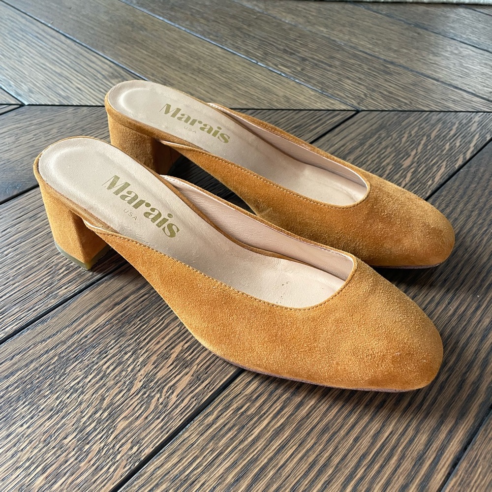 Marais Sophia mule tan 7.5
